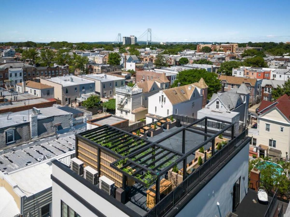 Nyc Skyline Views, Sauna & Rooftop - Romantic Escape At "Brooklyn Bay Lofts" Nueva York Exterior foto
