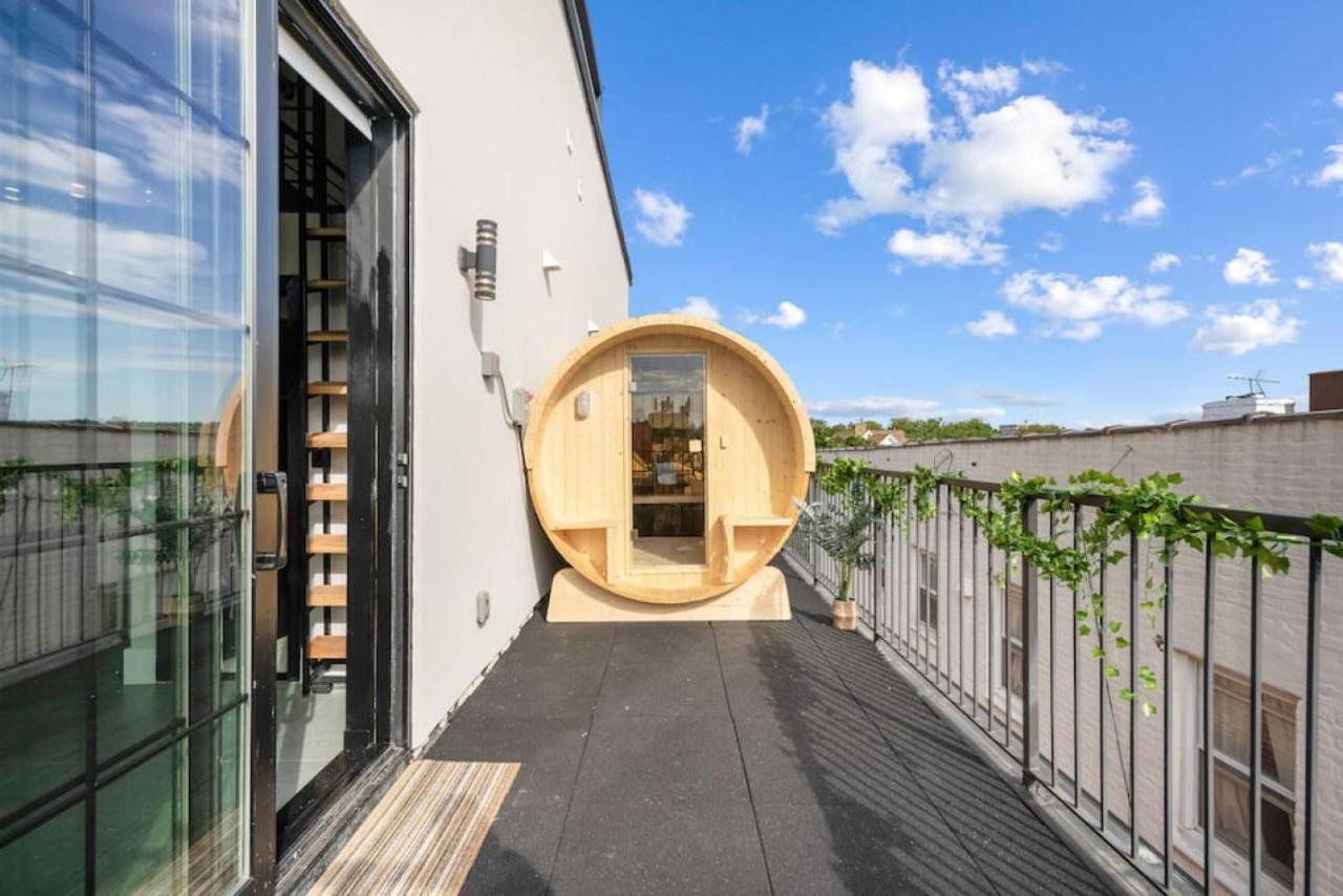 Nyc Skyline Views, Sauna & Rooftop - Romantic Escape At "Brooklyn Bay Lofts" Nueva York Exterior foto